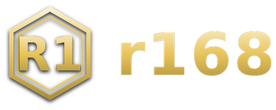 r168 โลโก้